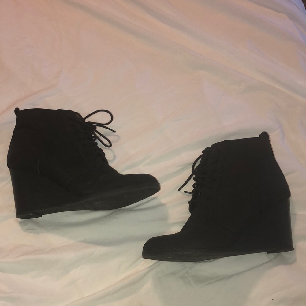 Black Heel Booties